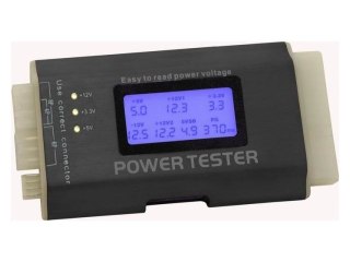 TESTER ZASILACZY KOMP. ATX (LCD) DELOCK