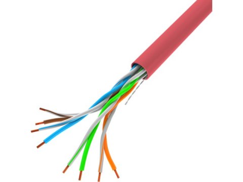 KABEL LAN UTP 100MB/S 305M DRUT CCA CZERWONY LANBERG KABEL LAN UTP 100MB/S 305M DRUT CCA CZERWONY LANBERG