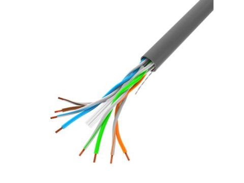 KABEL LAN UTP KAT.6 305M DRUT CU SZARY FLUKE PASSED LANBERG KABEL LAN UTP KAT.6 305M DRUT CU SZARY FLUKE PASSED LANBERG