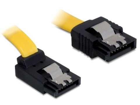 KABEL SATA DATA II (3GB/S) F/F 20CM Z ZATRZASKAMI METALOWYMI KĄTOWY GÓRA/PROSTO ŻÓŁTY DELOCK KABEL SATA DATA II (3GB/S) F/F 20CM Z ZATRZASKAMI METALOWYMI KĄTOWY GÓRA/PROSTO ŻÓŁTY DELOCK