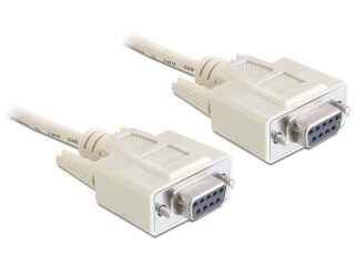 KABEL TRANSMISYJNY NULL MODEM 9F/9F RS232 3M DELOCK