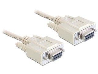 KABEL TRANSMISYJNY NULL MODEM 9F/9F RS232 5M DELOCK