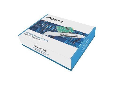 KARTA PCI EXPRESS X1->1X LPT 25PIN ŚLEDŹ LOW PROFILE LANBERG KARTA PCI EXPRESS X1->1X LPT 25PIN ŚLEDŹ LOW PROFILE LANBERG