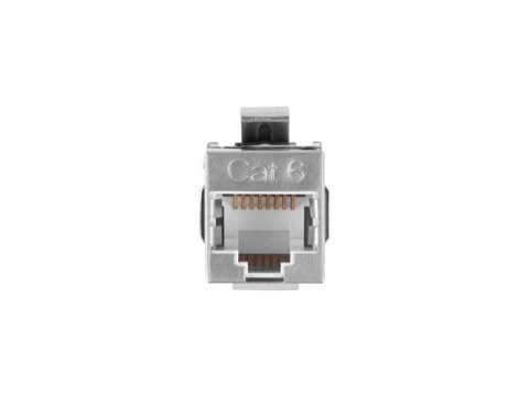 ŁĄCZNIK KEYSTONE GNIAZDO RJ45->RJ45 KAT.6 FTP 90 ZŁĄCZKA SIECIOWA LANBERG ŁĄCZNIK KEYSTONE GNIAZDO RJ45->RJ45 KAT.6 FTP 90 ZŁĄCZKA SIECIOWA LANBERG