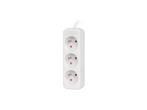 LISTWA PRZEDŁUŻACZ LANBERG 3M 3X 230V PL KABEL WYKONANY Z PEŁNEJ MIEDZI BIAŁA LISTWA PRZEDŁUŻACZ LANBERG 3M 3X 230V PL KABEL WYKONANY Z PEŁNEJ MIEDZI BIAŁA