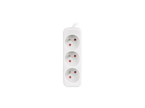 LISTWA PRZEDŁUŻACZ LANBERG 3M 3X 230V PL KABEL WYKONANY Z PEŁNEJ MIEDZI BIAŁA LISTWA PRZEDŁUŻACZ LANBERG 3M 3X 230V PL KABEL WYKONANY Z PEŁNEJ MIEDZI BIAŁA