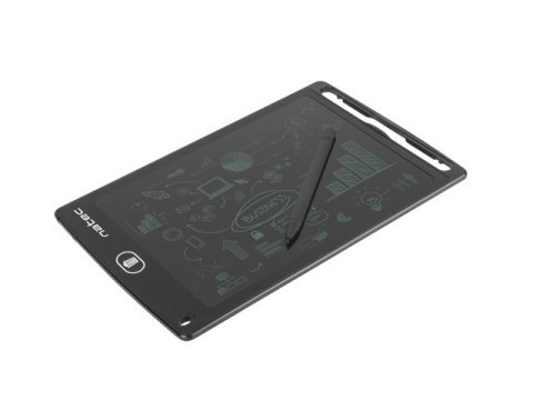 NOTES ELEKTRONICZNY DO RYSOWANIA LCD NATEC SNAIL 8.5", FUNKCJA BLOKADY, WBUDOWANY MAGNES NOTES ELEKTRONICZNY DO RYSOWANIA LCD NATEC SNAIL 8.5", FUNKCJA BLOKADY, WBUDOWANY MAGNES