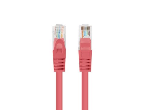 PATCHCORD KAT.5E UTP 3M CZERWONY FLUKE PASSED LANBERG 10-PACK PATCHCORD KAT.5E UTP 3M CZERWONY FLUKE PASSED LANBERG 10-PACK