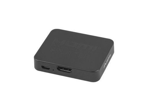 SPLITTER VIDEO LANBERG HDMI->2X HDMI 4K + PORT MICRO USB CZARNY SPLITTER VIDEO LANBERG HDMI->2X HDMI 4K + PORT MICRO USB CZARNY