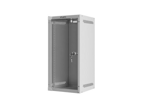 SZAFA INSTALACYJNA RACK WISZĄCA 10" 12U 280X310 SZARA DRZWI SZKLANE LANBERG (FLAT PACK) SZAFA INSTALACYJNA RACK WISZĄCA 10" 12U 280X310 SZARA DRZWI SZKLANE LANBERG (FLAT PACK)