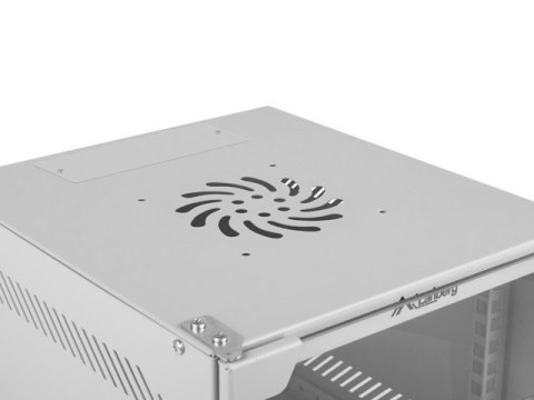 SZAFA INSTALACYJNA RACK WISZĄCA 10" 12U 280X310 SZARA DRZWI SZKLANE LANBERG (FLAT PACK) SZAFA INSTALACYJNA RACK WISZĄCA 10" 12U 280X310 SZARA DRZWI SZKLANE LANBERG (FLAT PACK)