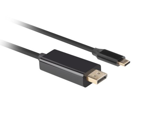KABEL USB-C(M)->DISPLAYPORT(M) 1M 4K 60HZ CZARNY LANBERG KABEL USB-C(M)->DISPLAYPORT(M) 1M 4K 60HZ CZARNY LANBERG