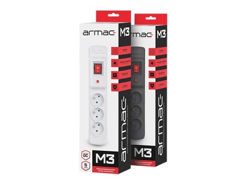 LISTWA ZASILAJĄCA ARMAC MULTI M3 1.5M 3X 230V PL SZARA LISTWA ZASILAJĄCA ARMAC MULTI M3 1.5M 3X 230V PL SZARA