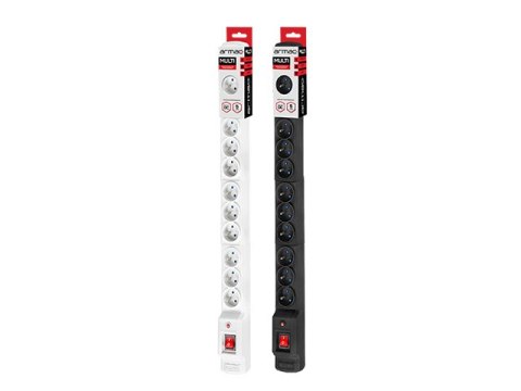 LISTWA ZASILAJĄCA RACK 19" ARMAC MULTI M12 5M 12X 230V PL MONTAŻ PIONOWY CZARNA LISTWA ZASILAJĄCA RACK 19" ARMAC MULTI M12 5M 12X 230V PL MONTAŻ PIONOWY CZARNA