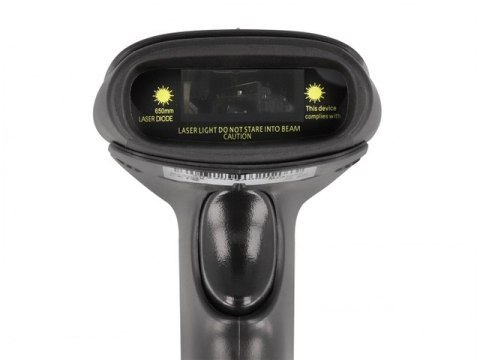 SKANER KODÓW KRESKOWYCH DELOCK 1D LASER 2.4 GHZ BLUETOOTH LUB USB