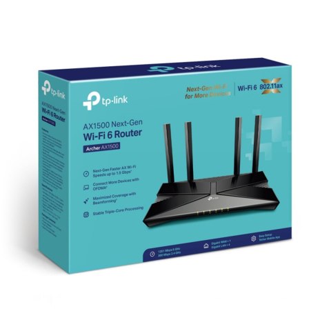 TP-LINK Router WiFi 6 AX1500 TL-ARCHER AX10