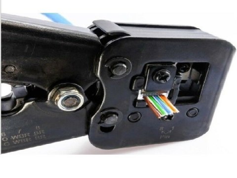 ZACISKARKA WTYKÓW PRZELOTOWYCH RJ45, RJ12, RJ11 LANBERG NT-0204 ZACISKARKA WTYKÓW PRZELOTOWYCH RJ45, RJ12, RJ11 LANBERG NT-0204