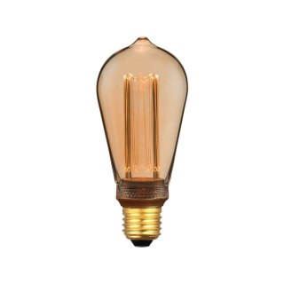 Żarówka LED V-TAC 4W EDISON RETRO E27 Vintage ST64 Bursztyn VT-2185 1800K 200lm