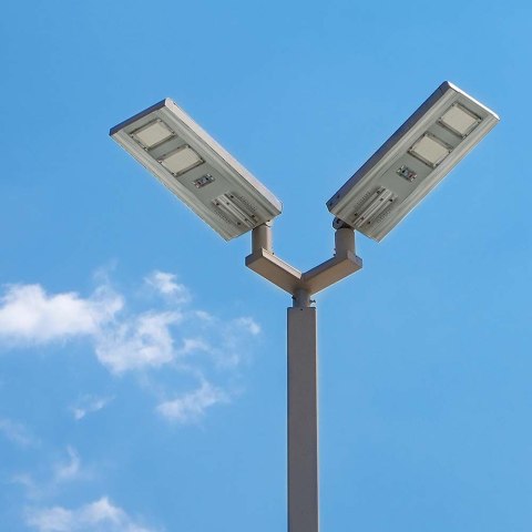 Oprawa Uliczna LED Solarna V-TAC 33W Czujnik ruchu, Pilot VT-20201 4000K 2300lm