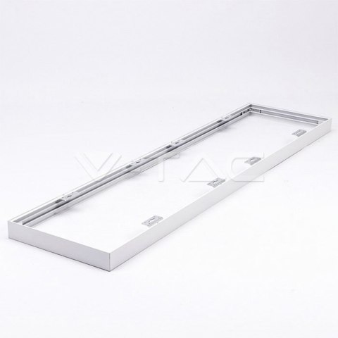 Ramka Aluminiowa Składana do Paneli LED 1200X300 Biała Bez widocznych śrub V-TAC 5 Lat Gwarancji Ramka Aluminiowa Składana do Paneli LED 1200X300 Biała Bez widocznych śrub V-TAC 5 Lat Gwarancji