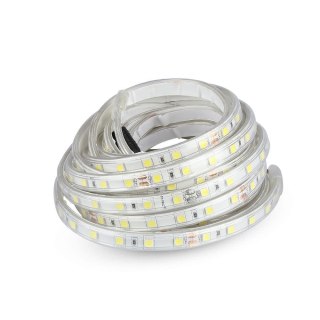 Taśma LED V-TAC SMD5050 300LED 24V IP65 RĘKAW 10W/m VT-5050 60-IP65 6400K 830lm