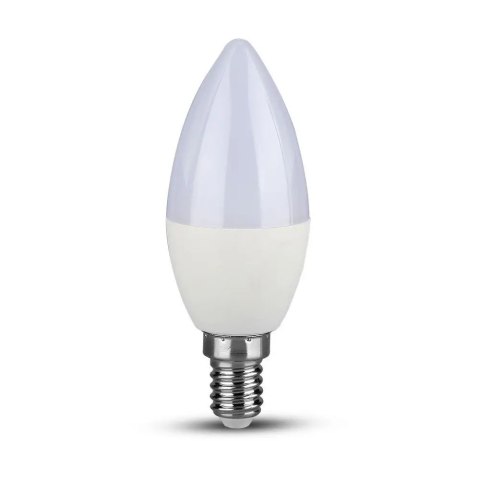 Żarówka LED V-TAC SAMSUNG CHIP 5.5W E14 Świeczka Ściemnialna VT-293D 4000K 470lm 5 Lat Gwarancji