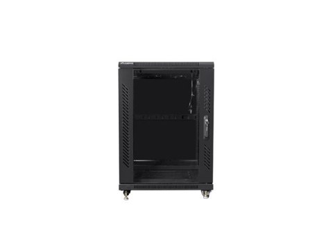 SZAFA INSTALACYJNA RACK STOJĄCA 19" 15U 600X600 CZARNA DRZWI SZKLANE LANBERG (ZŁOŻONA) SZAFA INSTALACYJNA RACK STOJĄCA 19" 15U 600X600 CZARNA DRZWI SZKLANE LANBERG (ZŁOŻONA)