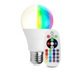 Żarówka LED V-TAC 8,5W E27 A60 Pilot VT-2229-N-1 RGB+3000K 806lm