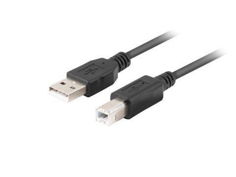 KABEL USB-A(M)->USB-B(M) 2.0 1.8M CZARNY FERRYT BOX LANBERG KABEL USB-A(M)->USB-B(M) 2.0 1.8M CZARNY FERRYT BOX LANBERG