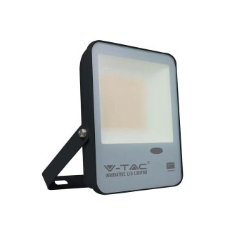 Projektor LED V-TAC 30W Czujnik Światła SAMSUNG CHIP 100Lm/W Czarny VT-37 6500K 3000lm 5 Lat Gwarancji