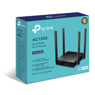 Tp-Link Archer C54 Dwupasmowy router bezprzewodowy AC1200