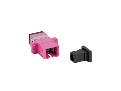 ADAPTER ŚWIATŁOWODOWY MM SC/UPC SIMPLEX OM4 LANBERG ADAPTER ŚWIATŁOWODOWY MM SC/UPC SIMPLEX OM4 LANBERG