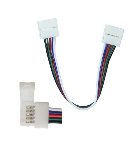 Konektor Złączka Taśm LED V-TAC Taśma-Przewód-Taśma do Taśm LED 5050 10mm RGBW V-TAC Konektor Złączka Taśm LED V-TAC Taśma-Przewód-Taśma do Taśm LED 5050 10mm RGBW V-TAC
