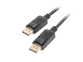 Lanberg Przewód Displayport wtyk - wtyk v1.2 4K czarny 3m