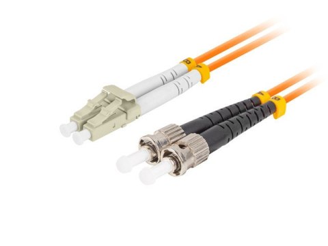 PATCHCORD ŚWIATŁOWODOWY MM ST/UPC-LC/UPC DUPLEX 3.0MM OM2 50/125 LSZH 1M POMARAŃCZOWY LANBERG PATCHCORD ŚWIATŁOWODOWY MM ST/UPC-LC/UPC DUPLEX 3.0MM OM2 50/125 LSZH 1M POMARAŃCZOWY LANBERG