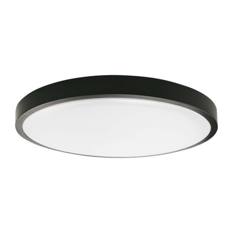 Plafon V-TAC 18W LED Okrągły IP44 23cm Czarny VT-8618B-RD 4000K 1800lm