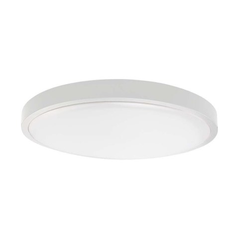 Plafon V-TAC 24W LED Okrągły IP44 30cm Biały VT-8624W-RD 3000K 2400lm