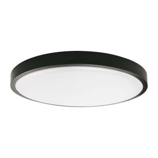 Plafon V-TAC 24W LED Okrągły IP44 30cm Czarny VT-8624B-RD 4000K 2400lm