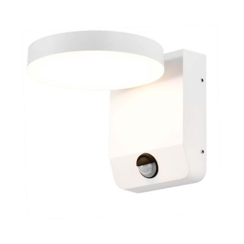 Projektor Oprawa Elewacyjna V-TAC 17W LED Czujnik Ruchu Okrągła Biała IP65 VT-11020S 4000K 2520lm Projektor Oprawa Elewacyjna V-TAC 17W LED Czujnik Ruchu Okrągła Biała IP65 VT-11020S 4000K 2520lm