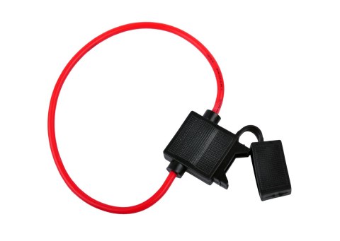 Gniazdo bezpiecznika nożowego (20mm) z przewodem 1,5mm. Gniazdo bezpiecznika nożowego (20mm) z przewodem 1,5mm.