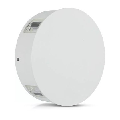 Oprawa Ścienna V-TAC 4W LED IP65 Biała Okrągła VT-706 4000K 440lm