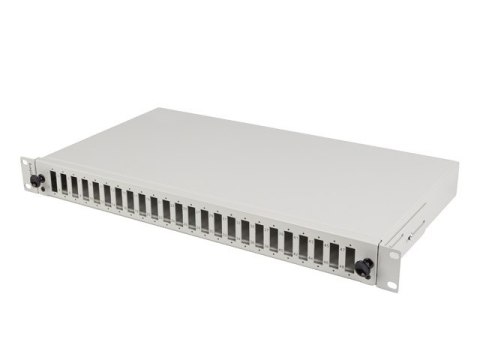 PRZEŁĄCZNICA ŚWIATŁOWODOWA LANBERG 24XSC DUPLEX / 24XLC QUAD RACK 19" 1U SZARA + AKCESORIA PRZEŁĄCZNICA ŚWIATŁOWODOWA LANBERG 24XSC DUPLEX / 24XLC QUAD RACK 19" 1U SZARA + AKCESORIA