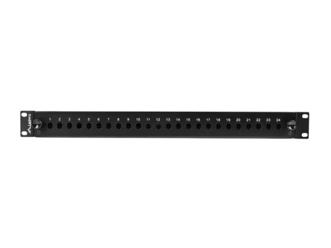 PRZEŁĄCZNICA ŚWIATŁOWODOWA LANBERG 24XST / 24XFC D-HOLE RACK 19" 1U CZARNA + AKCESORIA PRZEŁĄCZNICA ŚWIATŁOWODOWA LANBERG 24XST / 24XFC D-HOLE RACK 19" 1U CZARNA + AKCESORIA