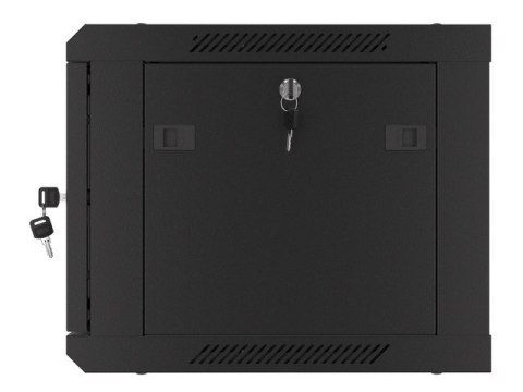 SZAFA INSTALACYJNA RACK WISZĄCA 19" 6U 600X450 CZARNA DRZWI METALOWE LANBERG (FLAT PACK) SZAFA INSTALACYJNA RACK WISZĄCA 19" 6U 600X450 CZARNA DRZWI METALOWE LANBERG (FLAT PACK)