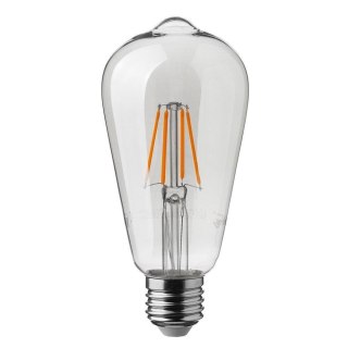 Żarówka LED V-TAC 4W E27 Filament Vintage ST64 VT-2105D 2700K 490lm