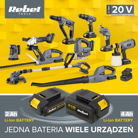 Bateria akumulatorowa 20V 4A Rebel Tools Bateria akumulatorowa 20V 4A Rebel Tools