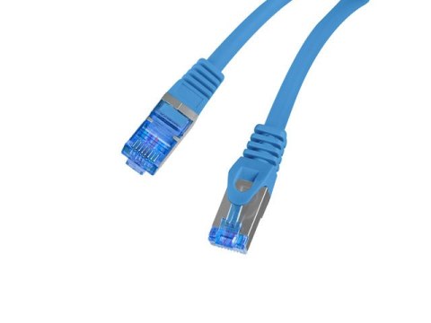 PATCHCORD KAT.6A S/FTP LSZH CCA 0.25M NIEBIESKI FLUKE PASSED LANBERG PATCHCORD KAT.6A S/FTP LSZH CCA 0.25M NIEBIESKI FLUKE PASSED LANBERG