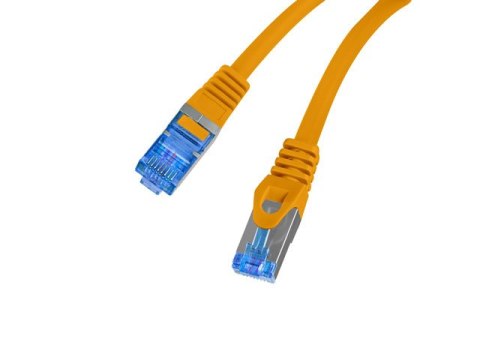 PATCHCORD KAT.6A S/FTP LSZH CCA 0.25M POMARAŃCZOWY FLUKE PASSED LANBERG PATCHCORD KAT.6A S/FTP LSZH CCA 0.25M POMARAŃCZOWY FLUKE PASSED LANBERG