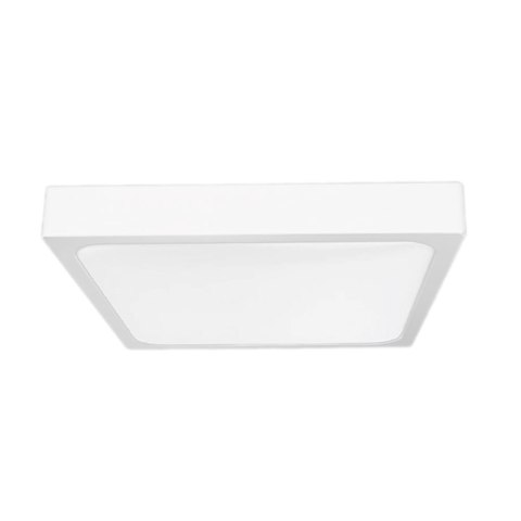 Plafon V-TAC 18W LED Kwadrat IP44 23x23cm Biały VT-8618W-SQ 4000K 1800lm