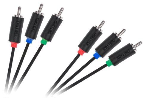 Kabel 3RCA-3RCA Component 1.8m Cabletech standard Kabel 3RCA-3RCA Component 1.8m Cabletech standard